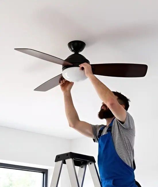 Ceiling-fan-and-light